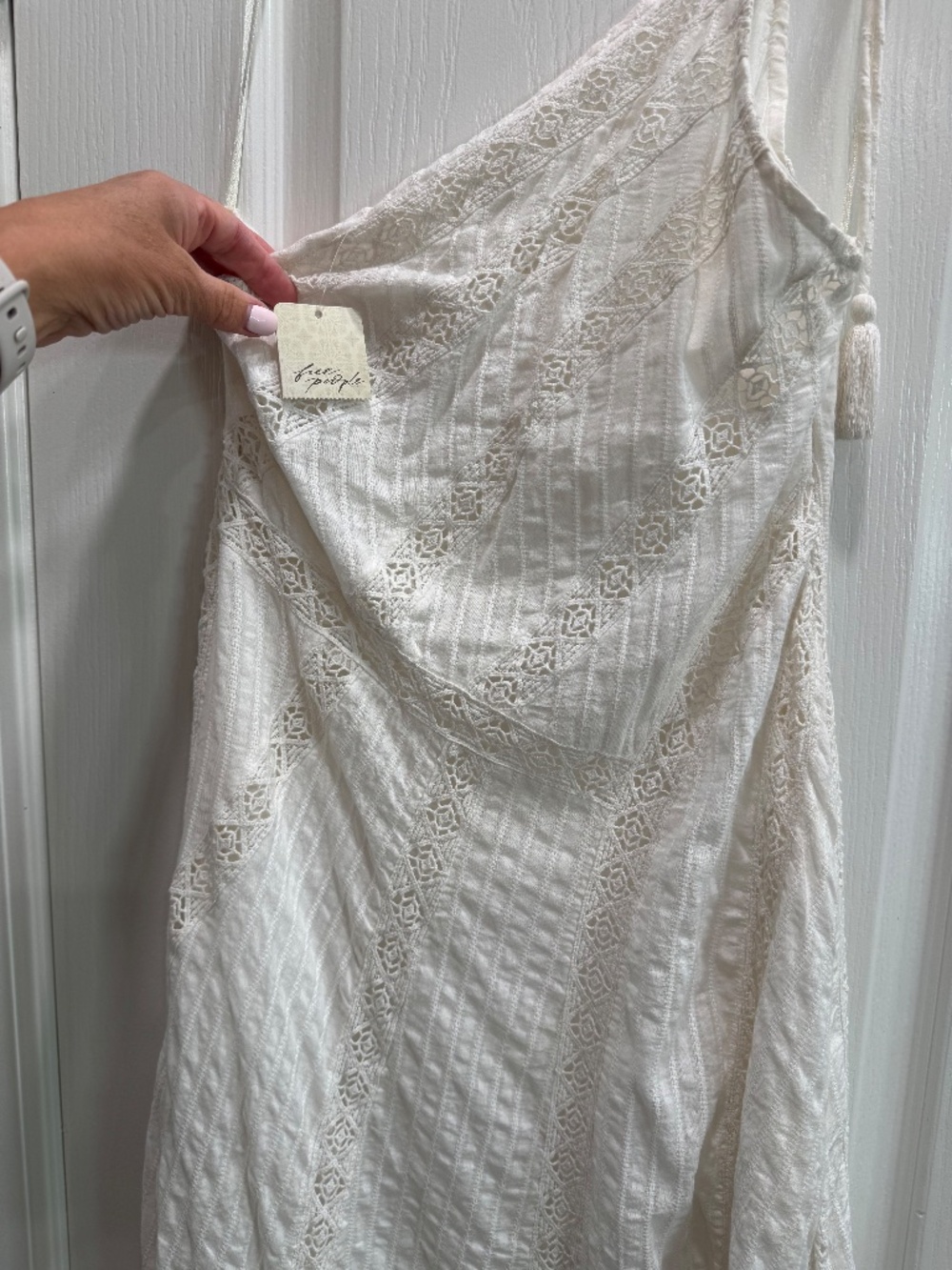 Free People boho one shoulder dress, xs - Picture 2 of 6